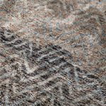 Earthen Zigzag - Luxury Shag Moroccan Rug