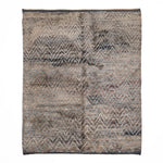 Earthen Zigzag - Luxury Shag Moroccan Rug