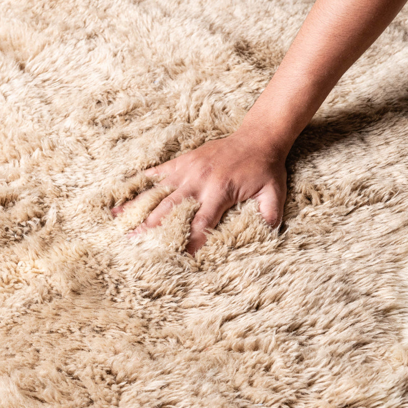 Desert Path - Luxury Shag Moroccan Rug