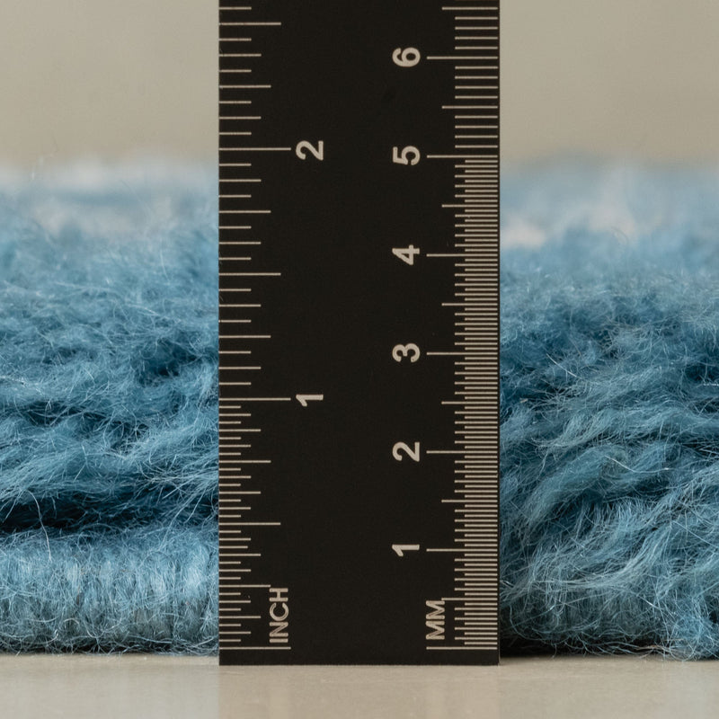 Aquamarine Dreams - Luxury Shag Moroccan Rug