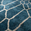 Aquamarine Dreams - Luxury Shag Moroccan Rug