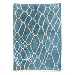 Aquamarine Dreams - Luxury Shag Moroccan Rug