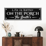 Family Porch Sign
