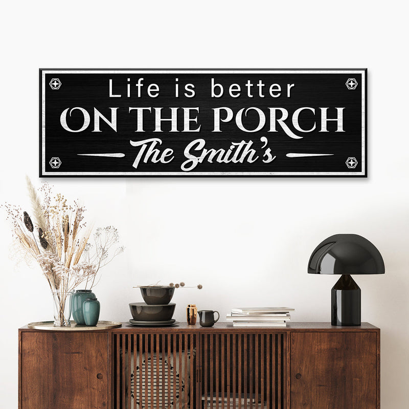 Family Porch Sign