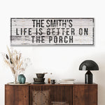 Family Porch Sign
