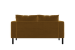 The Essential Loveseat Sectional in Recycled Velvet