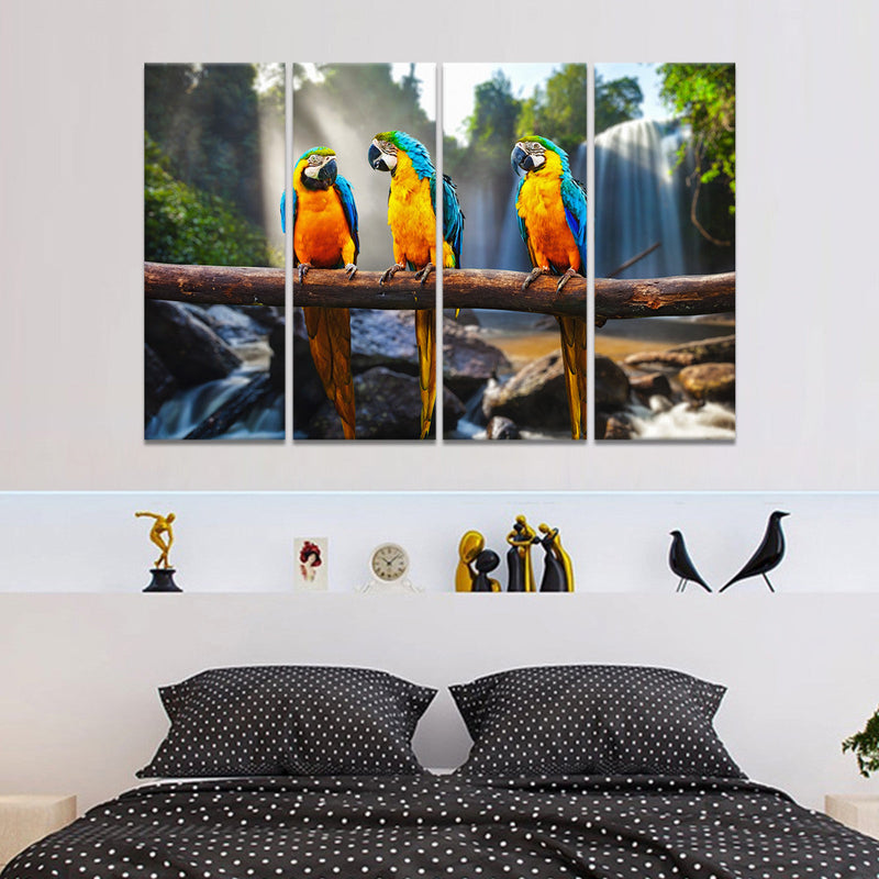 Macaw Friends Wall Art