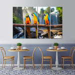 Macaw Friends Wall Art