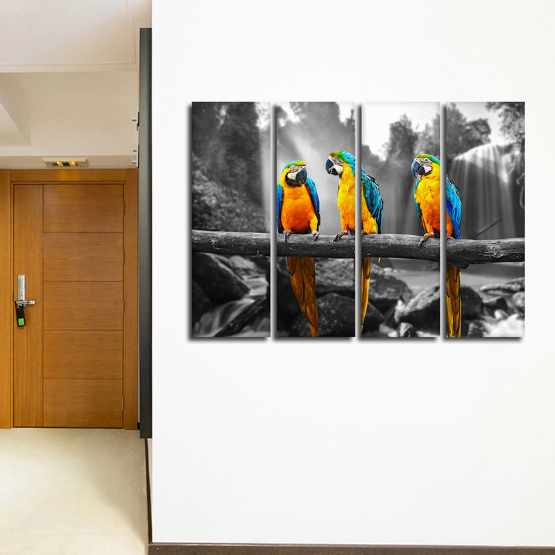 Macaw Friends Pop Wall Art