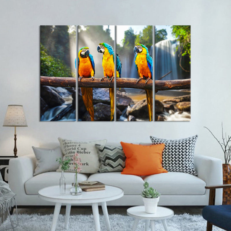 Macaw Friends Wall Art