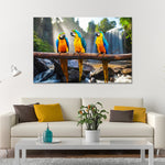 Macaw Friends Wall Art