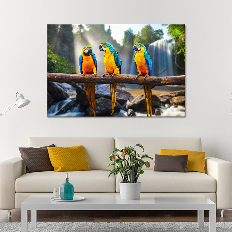Macaw Friends Wall Art
