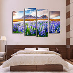 Majestic Lupines Wall Art