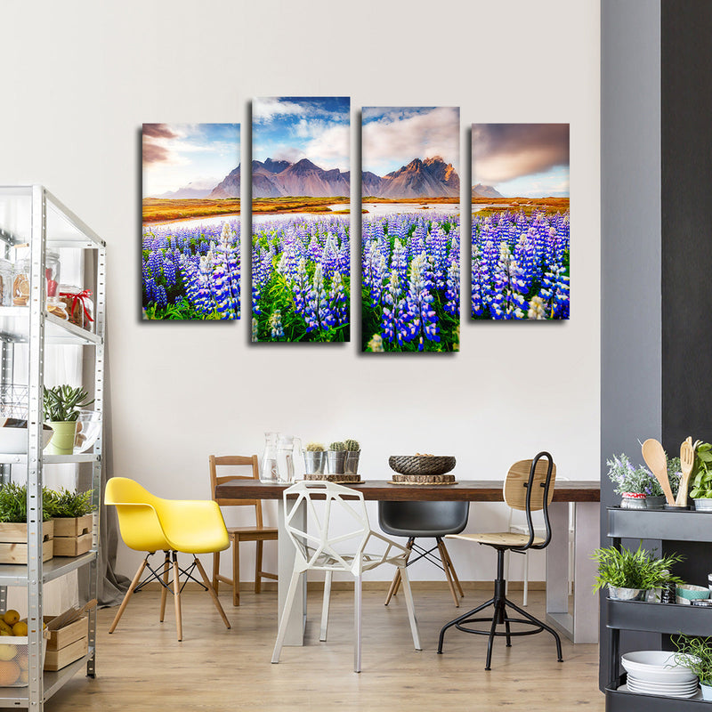Majestic Lupines Wall Art