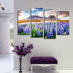 Majestic Lupines Wall Art