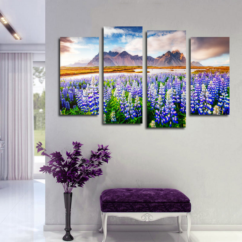 Majestic Lupines Wall Art