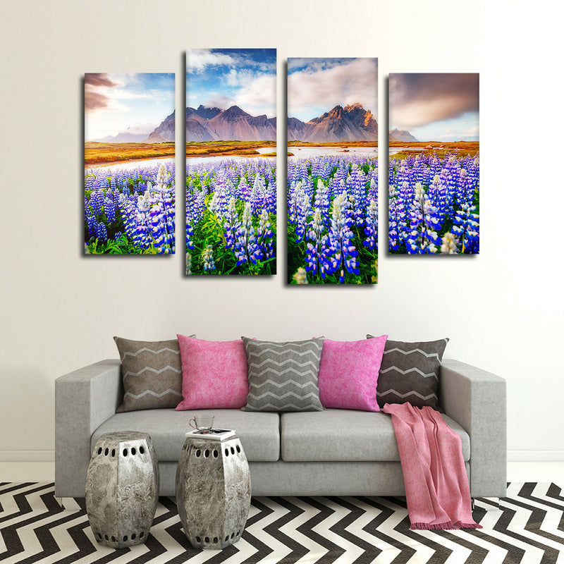 Majestic Lupines Wall Art