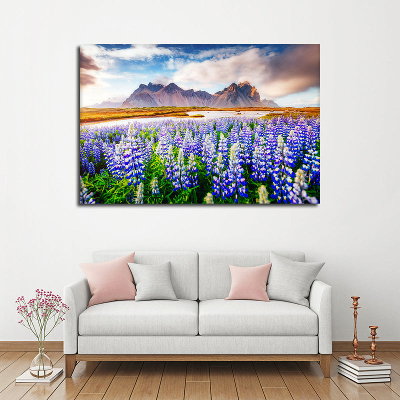 Majestic Lupines Wall Art