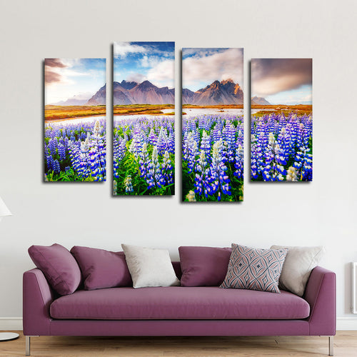 Majestic Lupines Wall Art