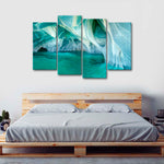 Marble Caves Carrera Lake Wall Art
