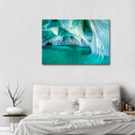 Marble Caves Carrera Lake Wall Art