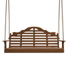 Keystone Amish Co. 6 Foot Milan Red Cedar Porch Swing without Cupholders