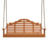 Keystone Amish Co. 6 Foot Milan Red Cedar Porch Swing with Cupholders