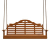 Keystone Amish Co. 6 Foot Milan Red Cedar Porch Swing with Cupholders