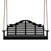 Keystone Amish Co. 4 Foot Milan Porch Swing, Black