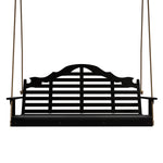 Keystone Amish Co. 4 Foot Milan Porch Swing, Black