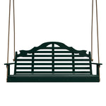 Keystone Amish Co. 5 Foot Milan Porch Swing, Dark Green