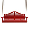 Keystone Amish Co. 6 Foot Milan Porch Swing, Red
