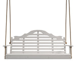Keystone Amish Co. 6 Foot Milan Porch Swing, White