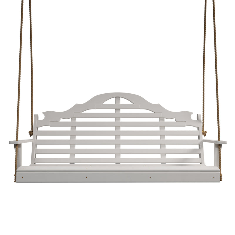 Keystone Amish Co. 6 Foot Milan Porch Swing, White
