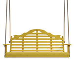 Keystone Amish Co. 6 Foot Milan Porch Swing, Yellow