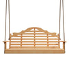 Keystone Amish Co. 4 Foot Milan Porch Swing, Unfinished