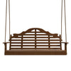 Keystone Amish Co. 5 Foot Milan Porch Swing, Mushroom Stain