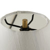 Medici Charcoal and White Marble Table Lamp | shipping 6/9/2025