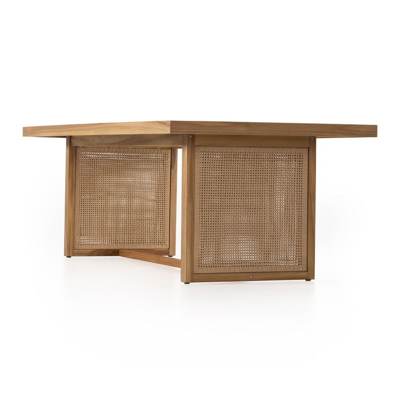 Merit Natural Teak-FSC Outdoor Dining Table-90" | ready to ship!