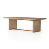 Merit Natural Teak-FSC Outdoor Dining Table-90" | ready to ship!