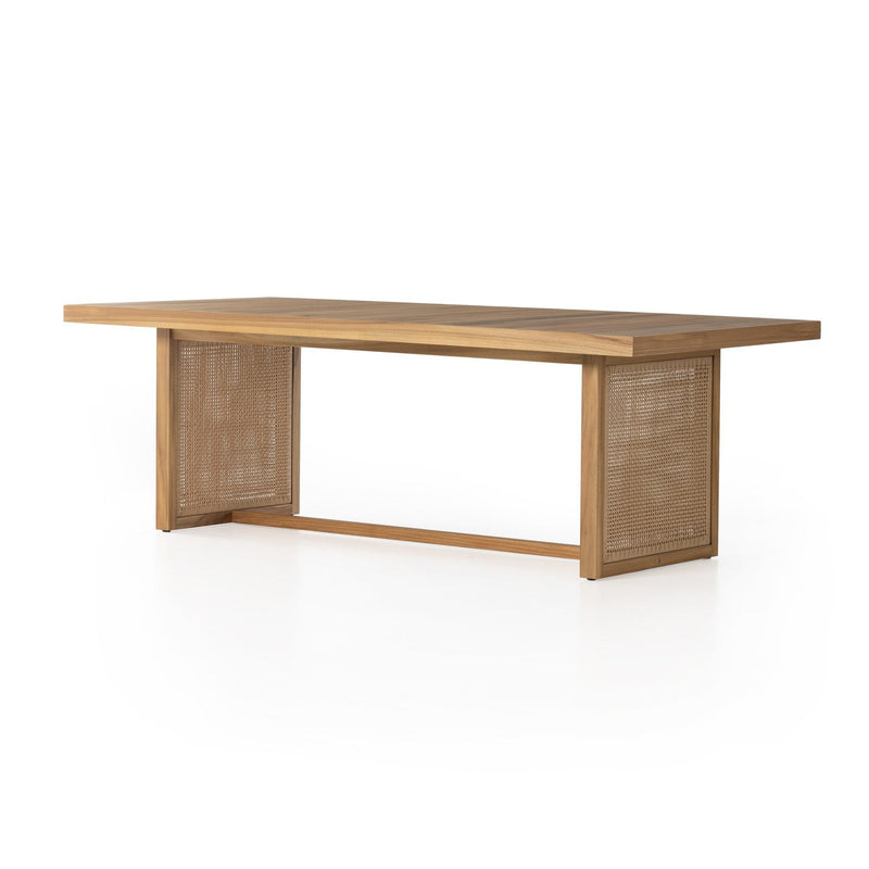 Merit Natural Teak-FSC Outdoor Dining Table-90" | ready to ship!