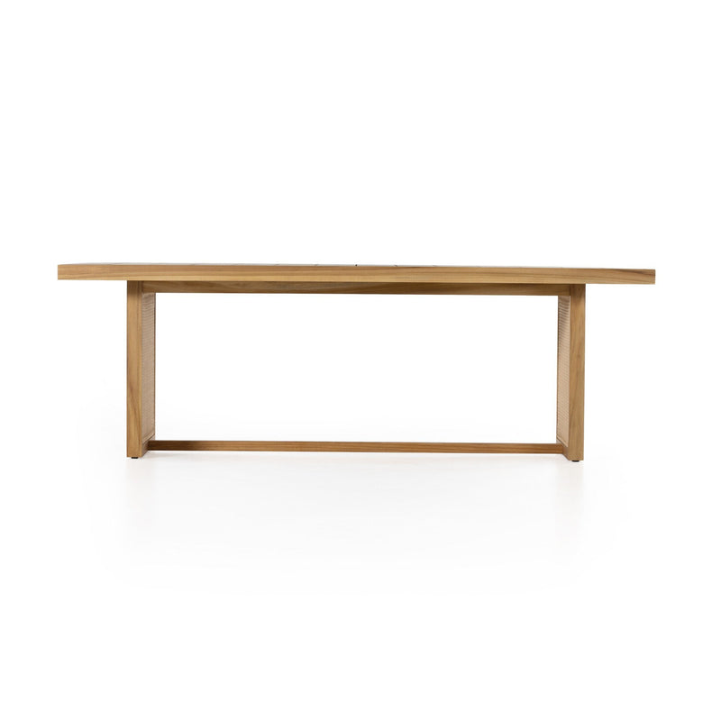 Merit Natural Teak-FSC Outdoor Dining Table-90" | ready to ship!