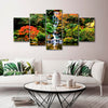 Mesmerizing Japanese Waterfall Wall Art