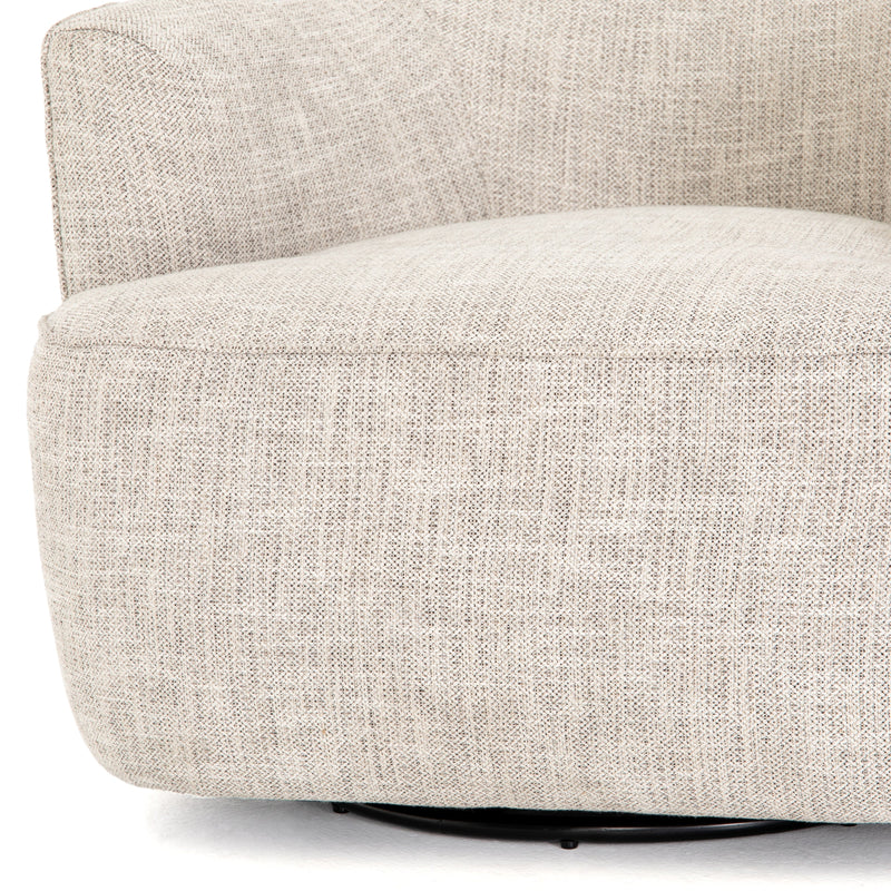 Mila Swivel Chair - Brazos Dove | shipping 6/30/2025
