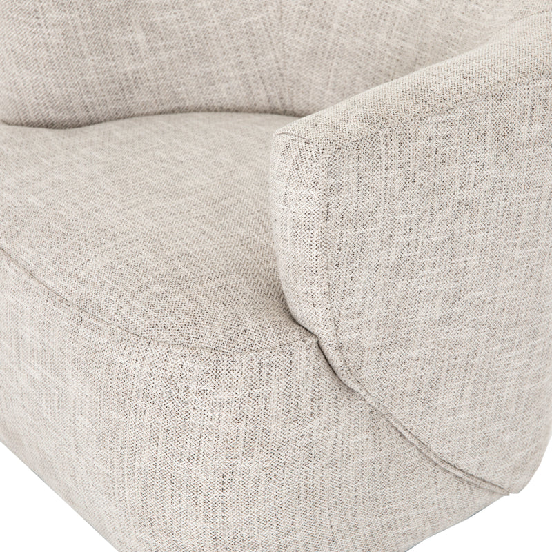 Mila Swivel Chair - Brazos Dove | shipping 6/30/2025