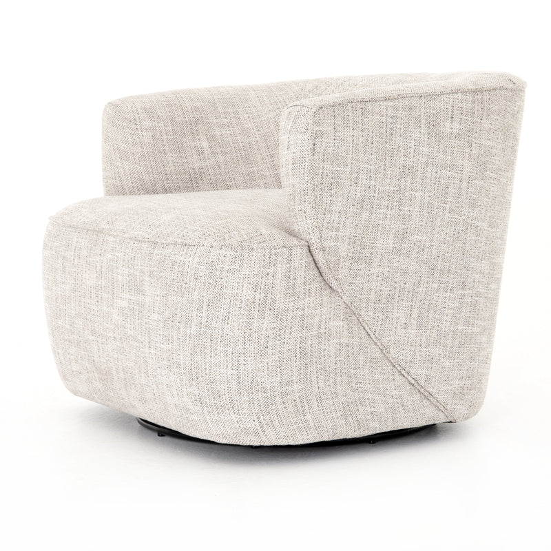 Mila Swivel Chair - Brazos Dove | shipping 6/30/2025