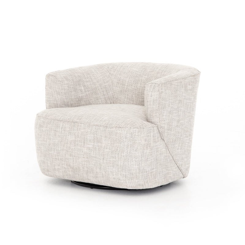 Mila Swivel Chair - Brazos Dove | shipping 6/30/2025