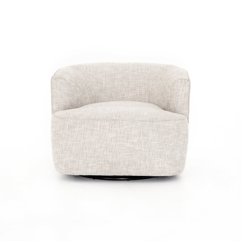 Mila Swivel Chair - Brazos Dove | shipping 6/30/2025