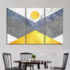 Marble Textured Geometric Wall Art
