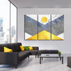 Marble Textured Geometric Wall Art